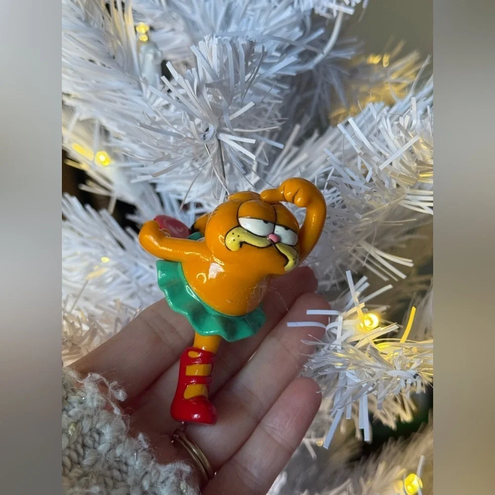 Rare Vintage 1978 Enesco Ornament Garfield as Sugar Plum Fairy